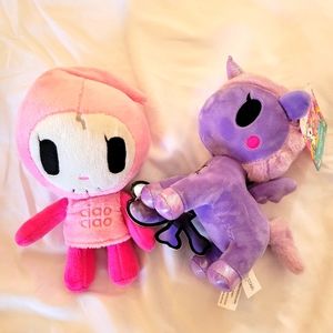 Tokidoki plushies